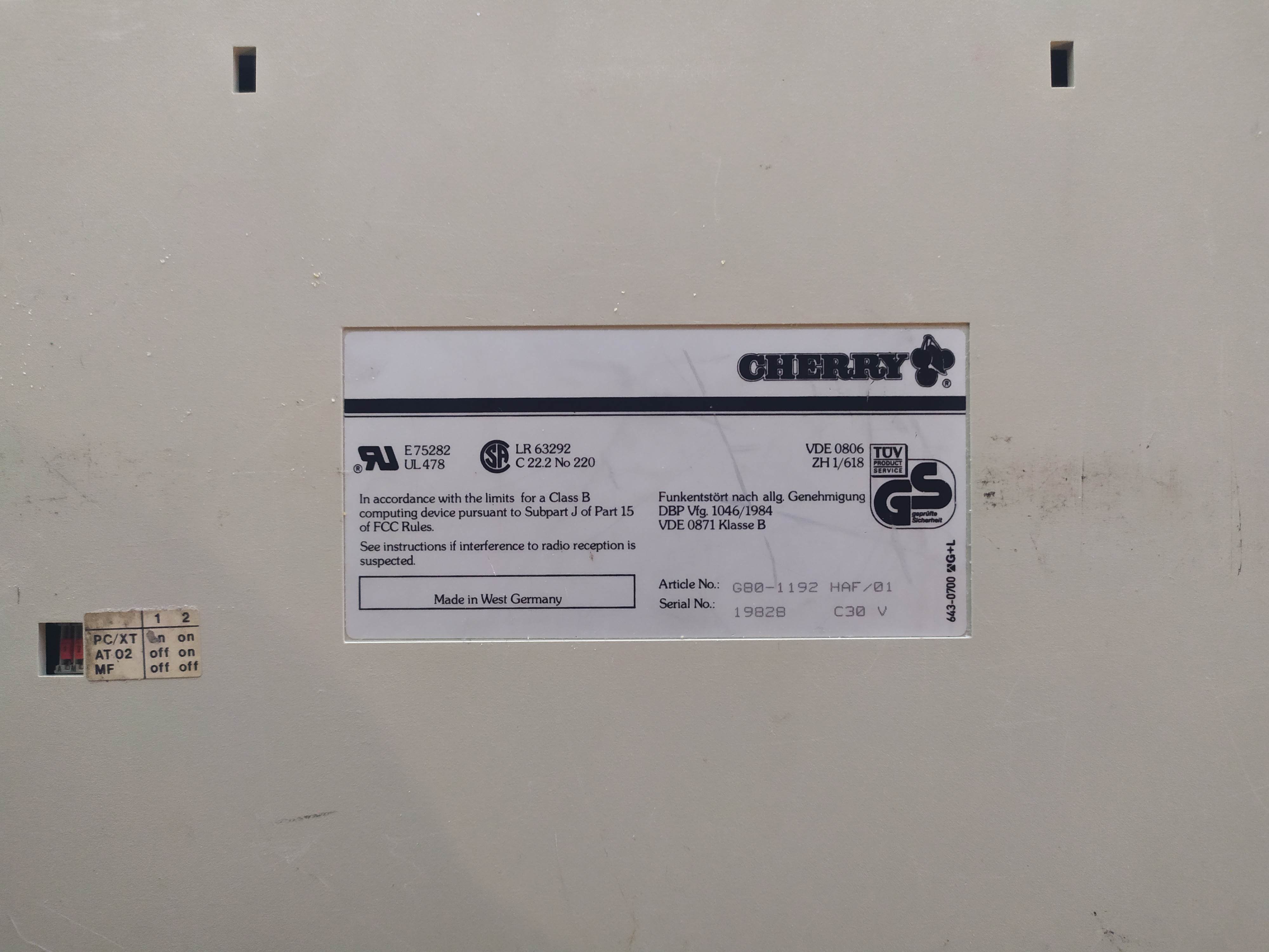 G80-1192 HAF (Zenith)