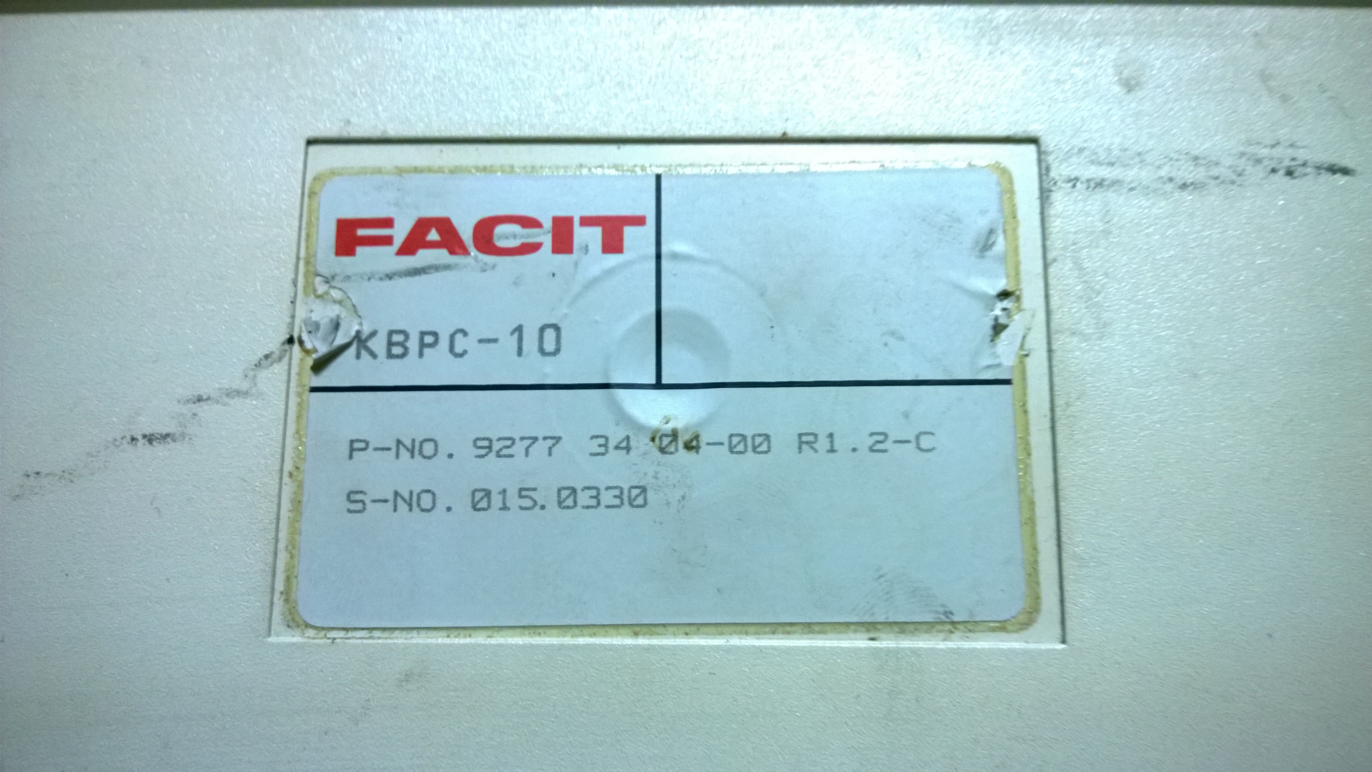 G80-1200 HAD (FACIT)