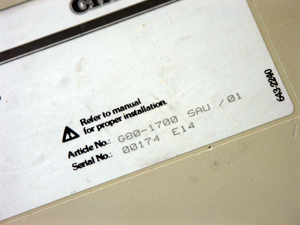 G80-1700 SAU