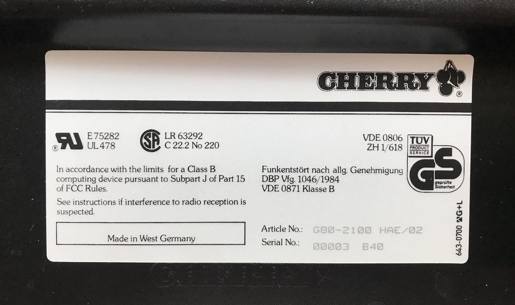 G80-2100 HAE