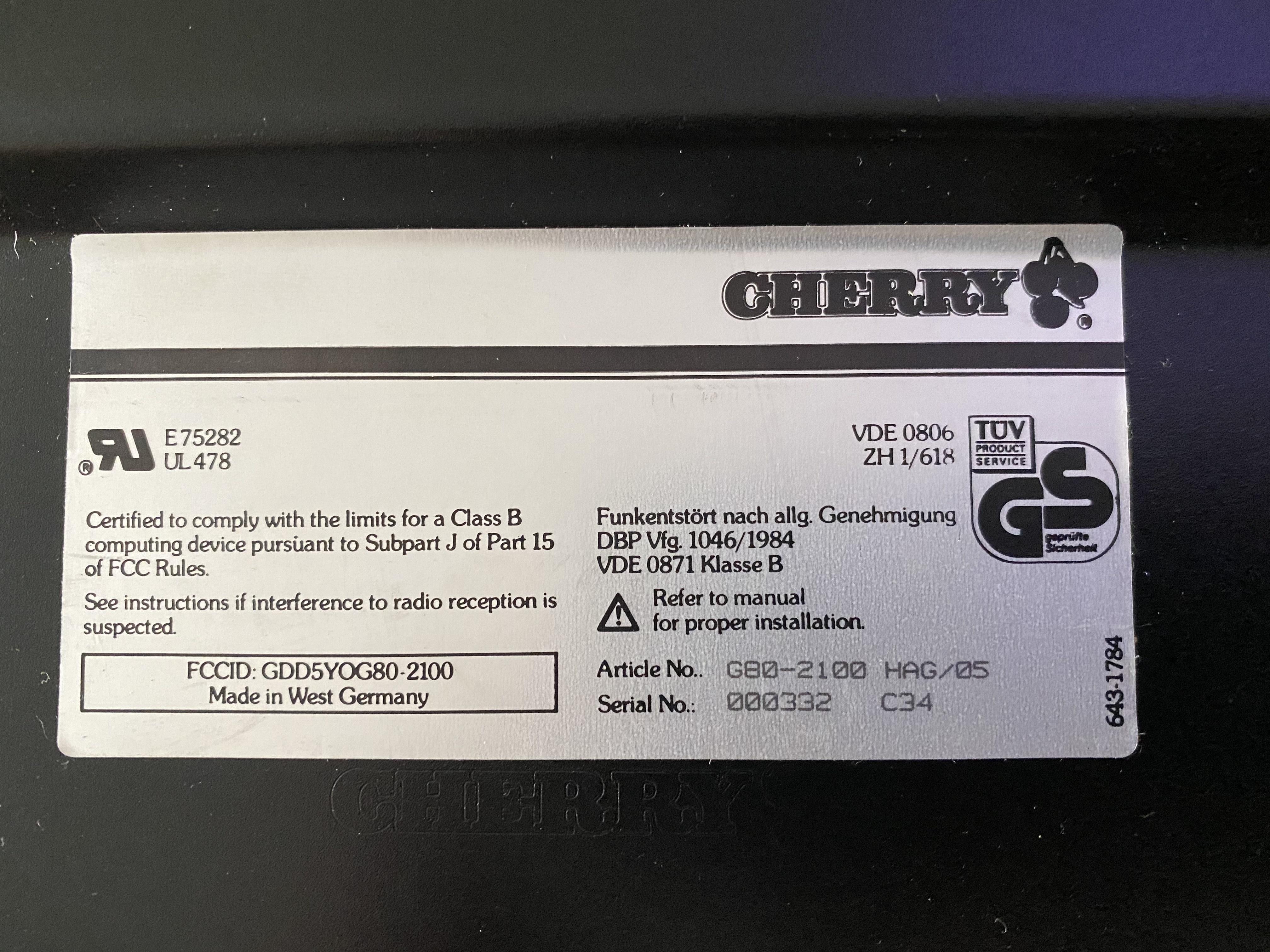 G80-2100 HAG