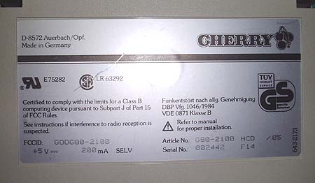 G80-2100 HCD