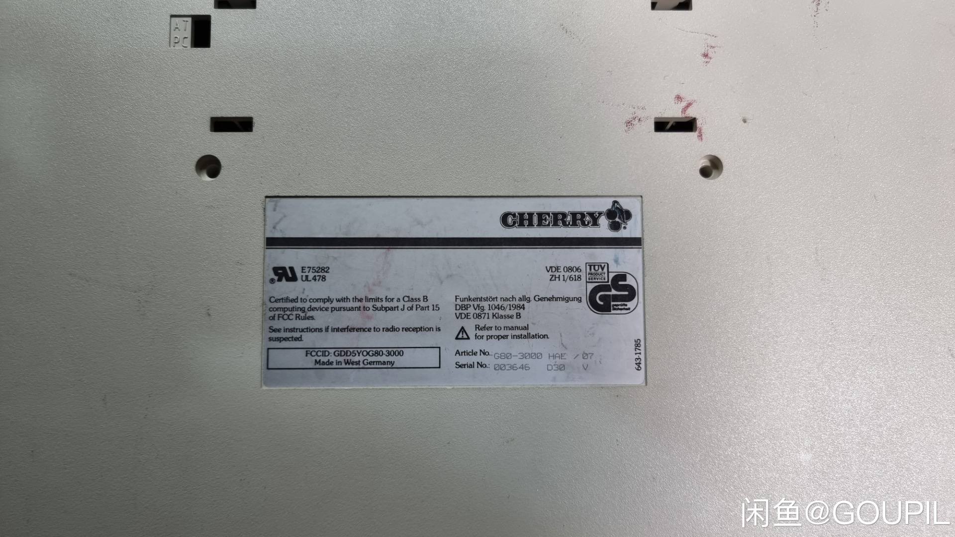 G80-3000 HAE/07