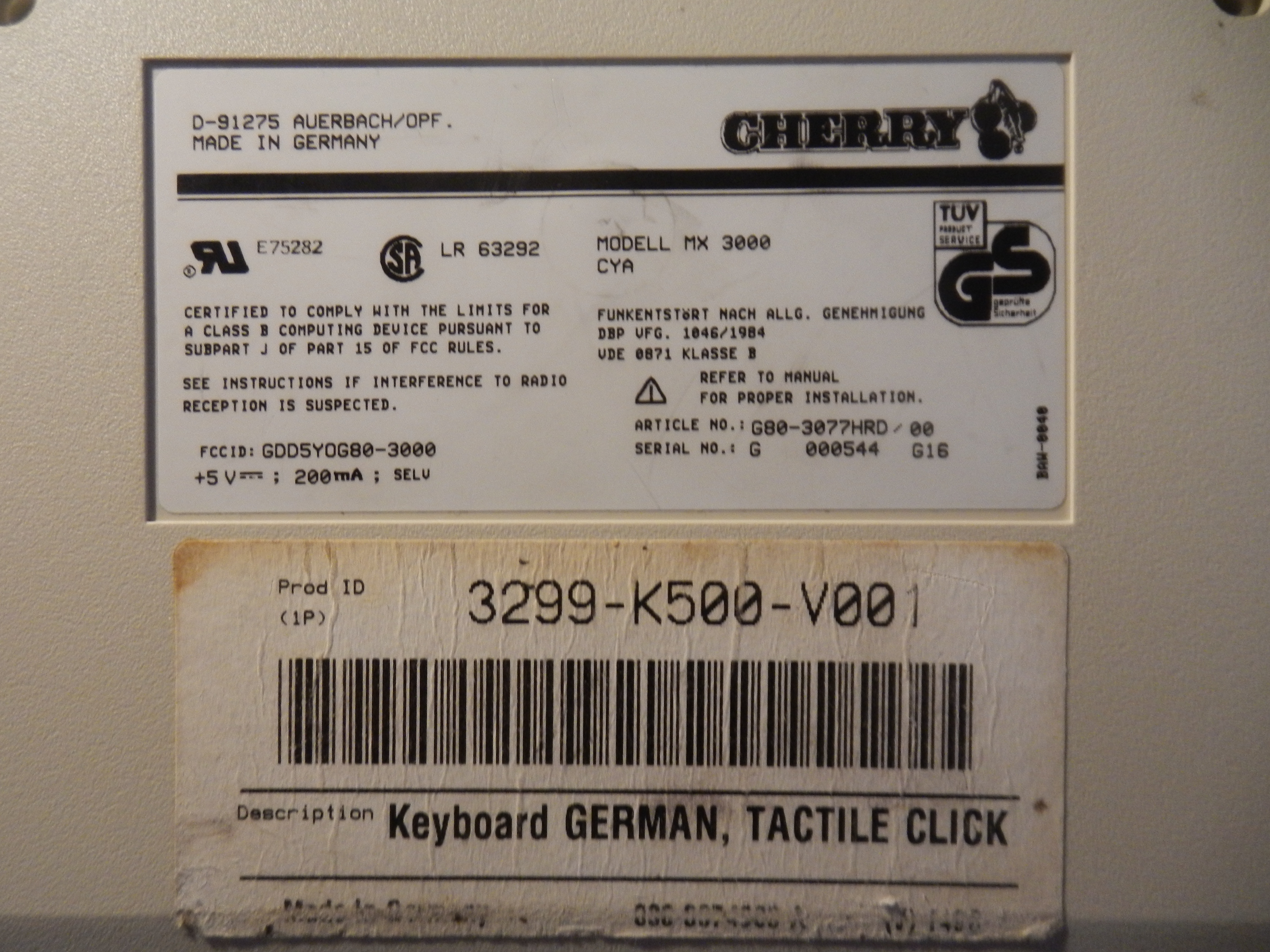 G80-3077 HRD