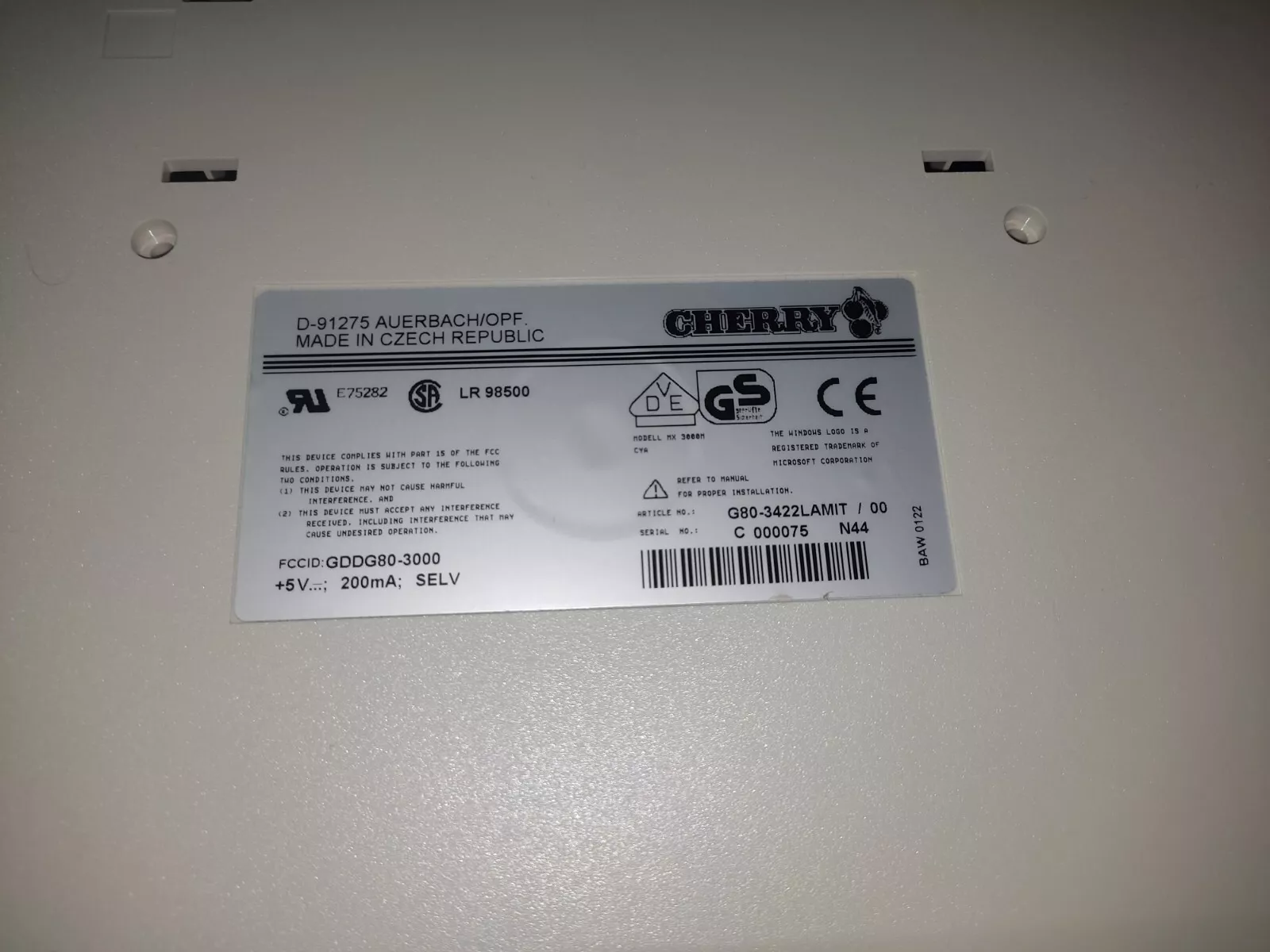 G80-3422 LAMIT