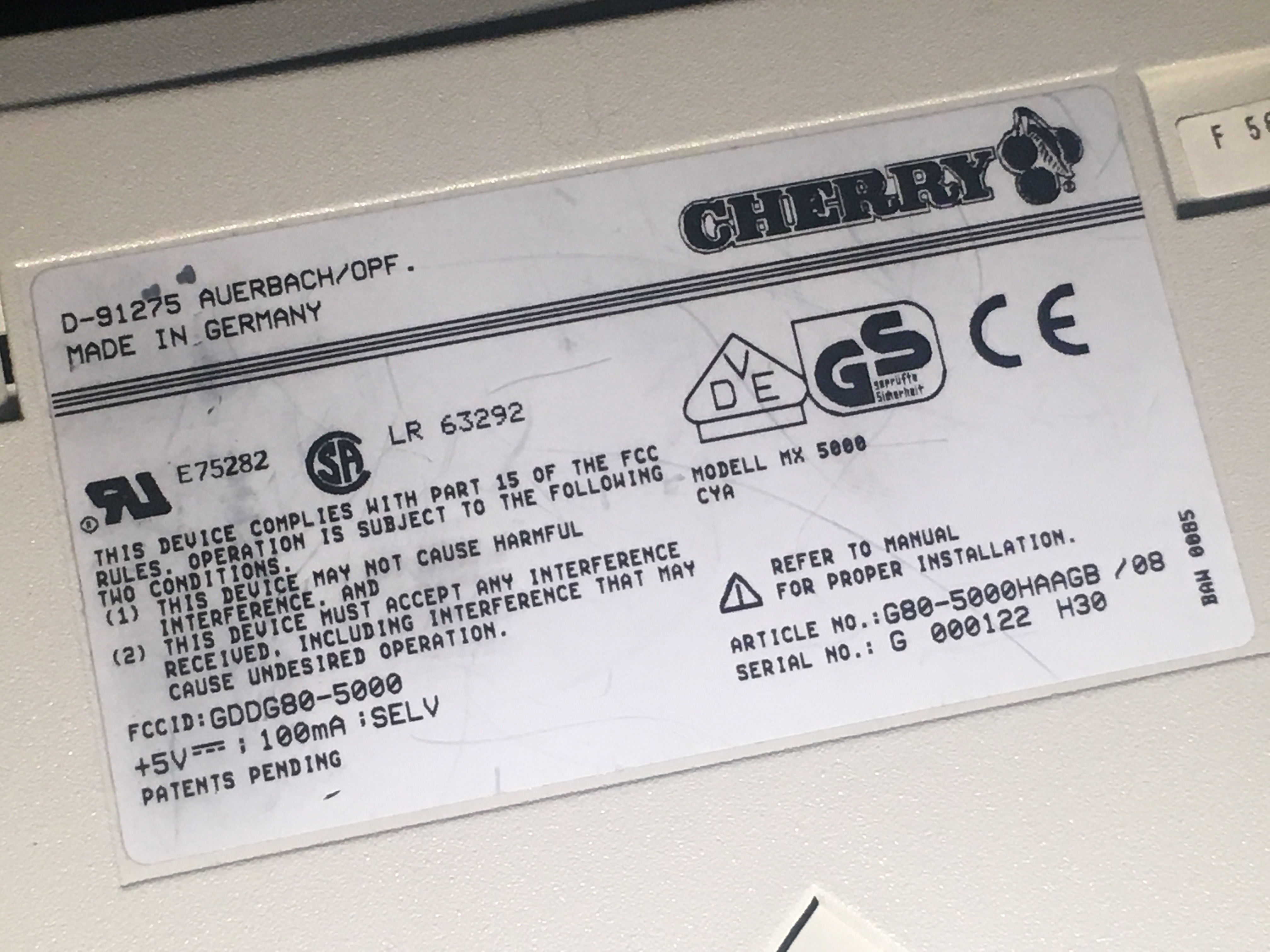 G80-5000 HAAGB