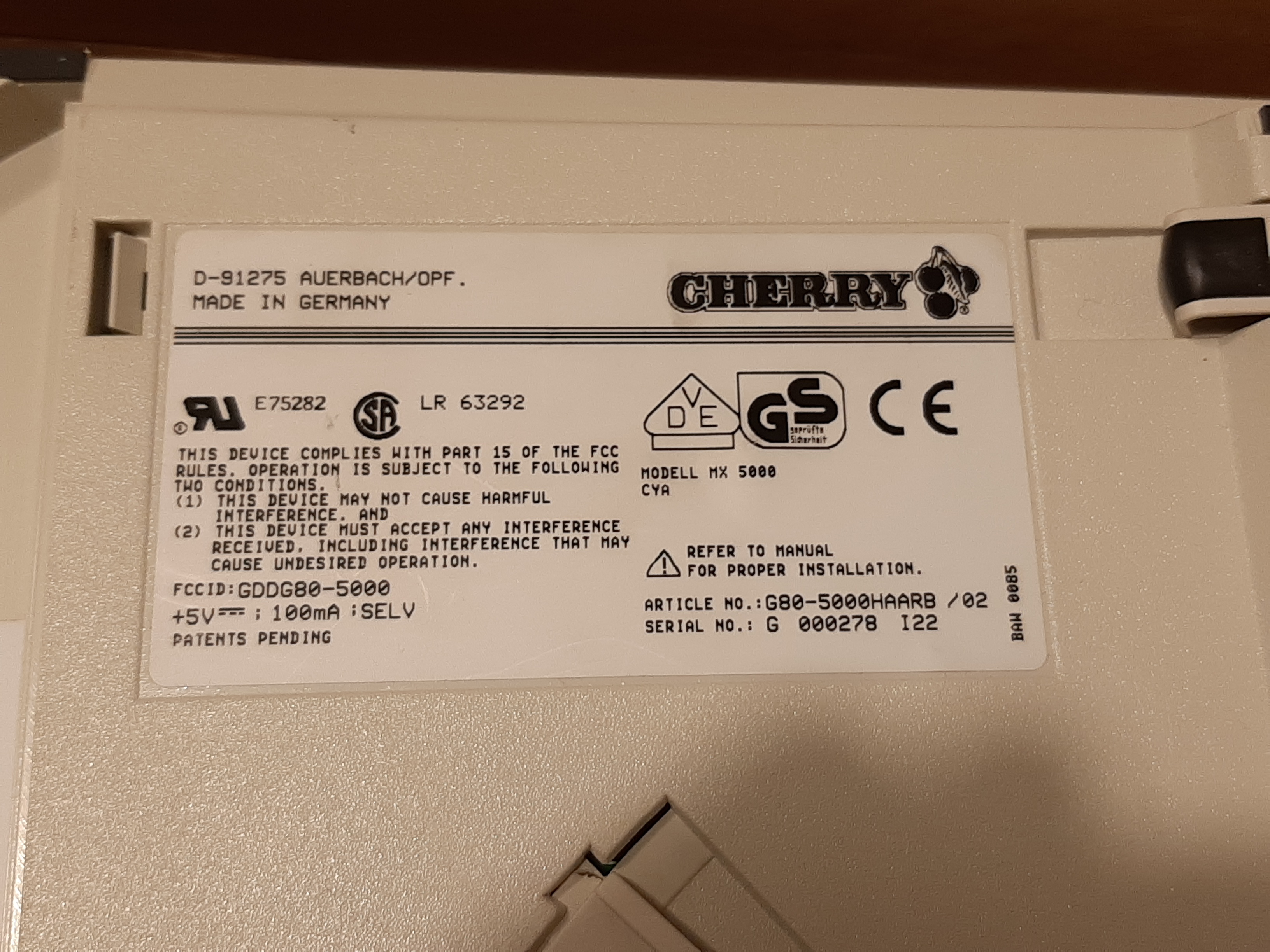 G80-5000 HAARB