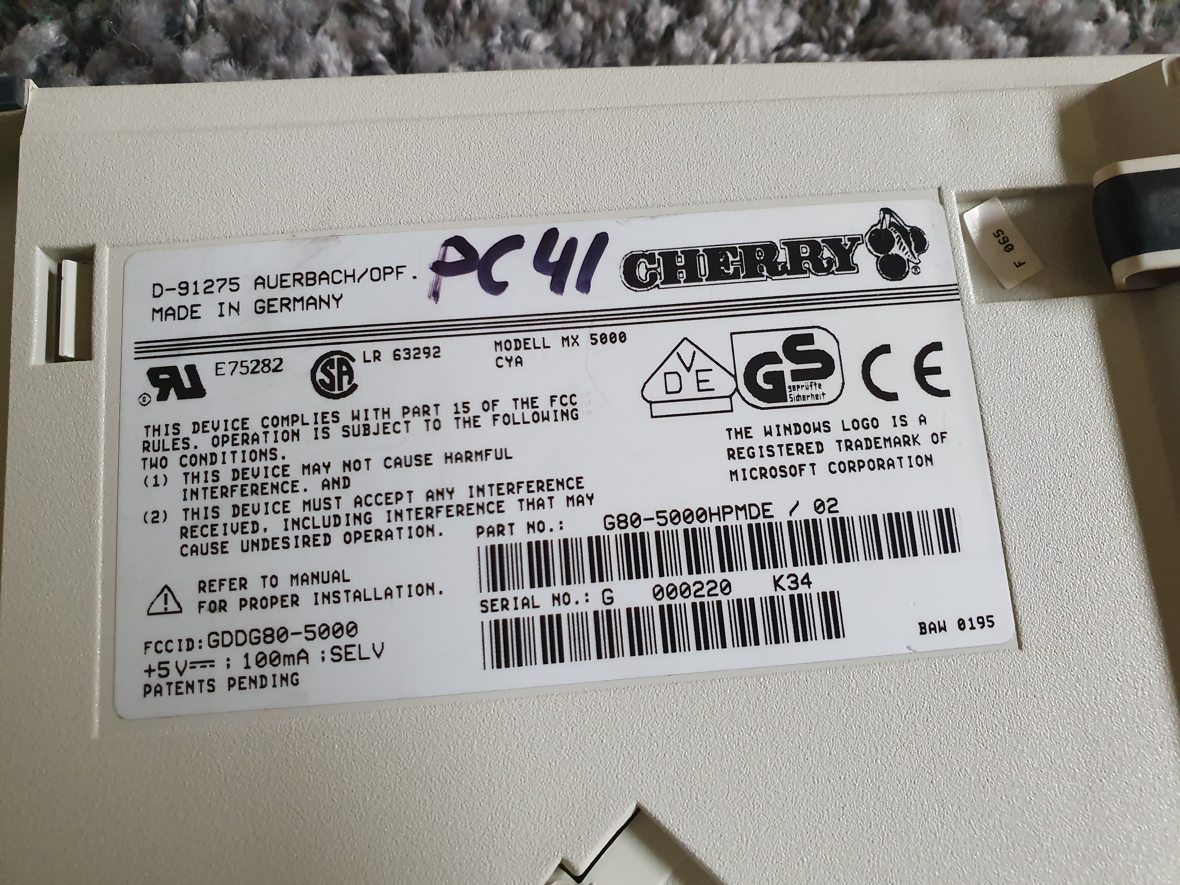 G80-5000 HPMDE