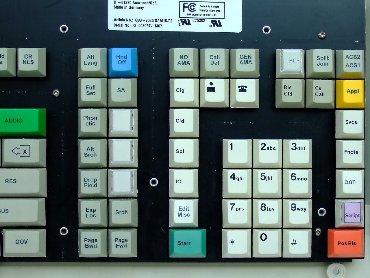 G80-9035 OAAUS