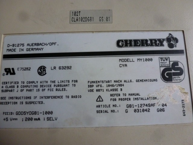 G81-1274 SAF