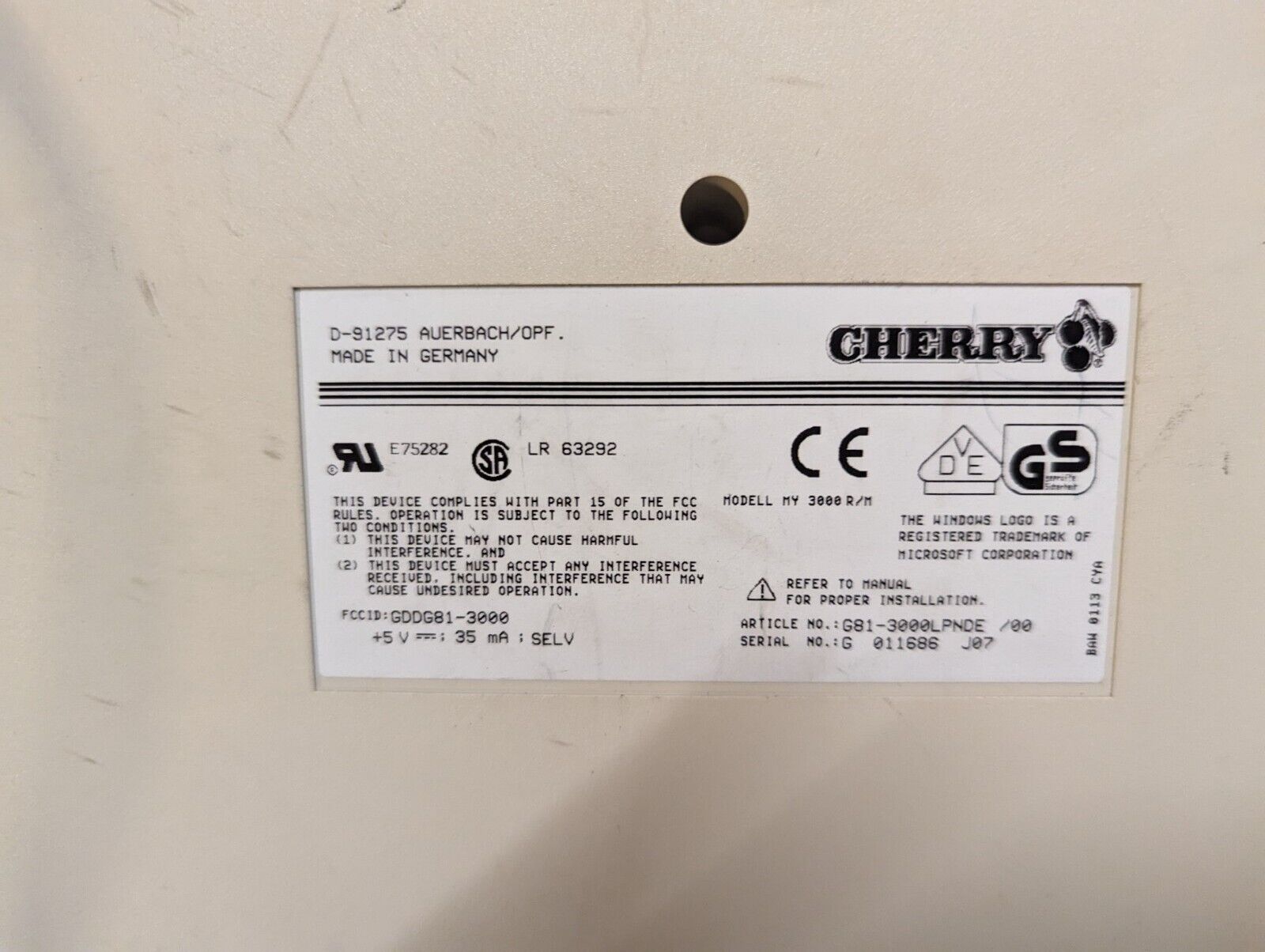 G81-3000 LPNDE