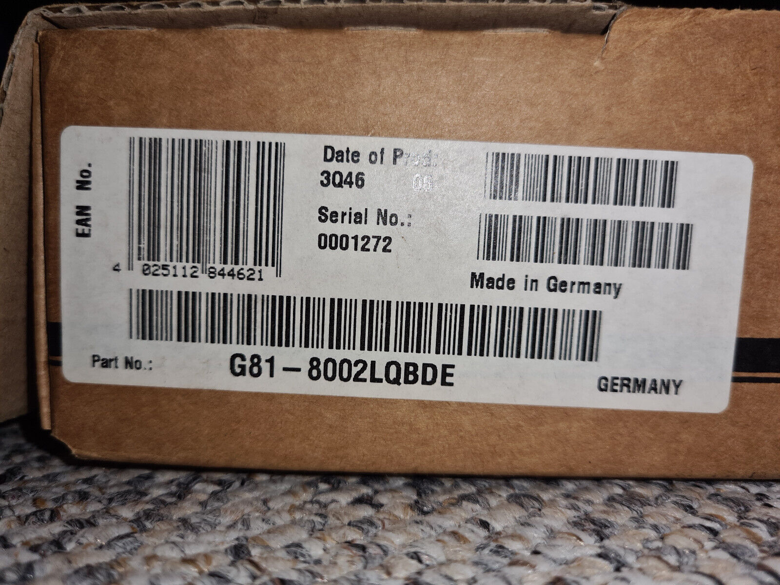 G81-8002 LQBDE