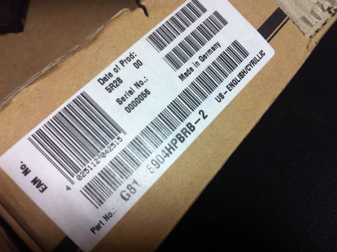 G81-8904 HPBRB-2