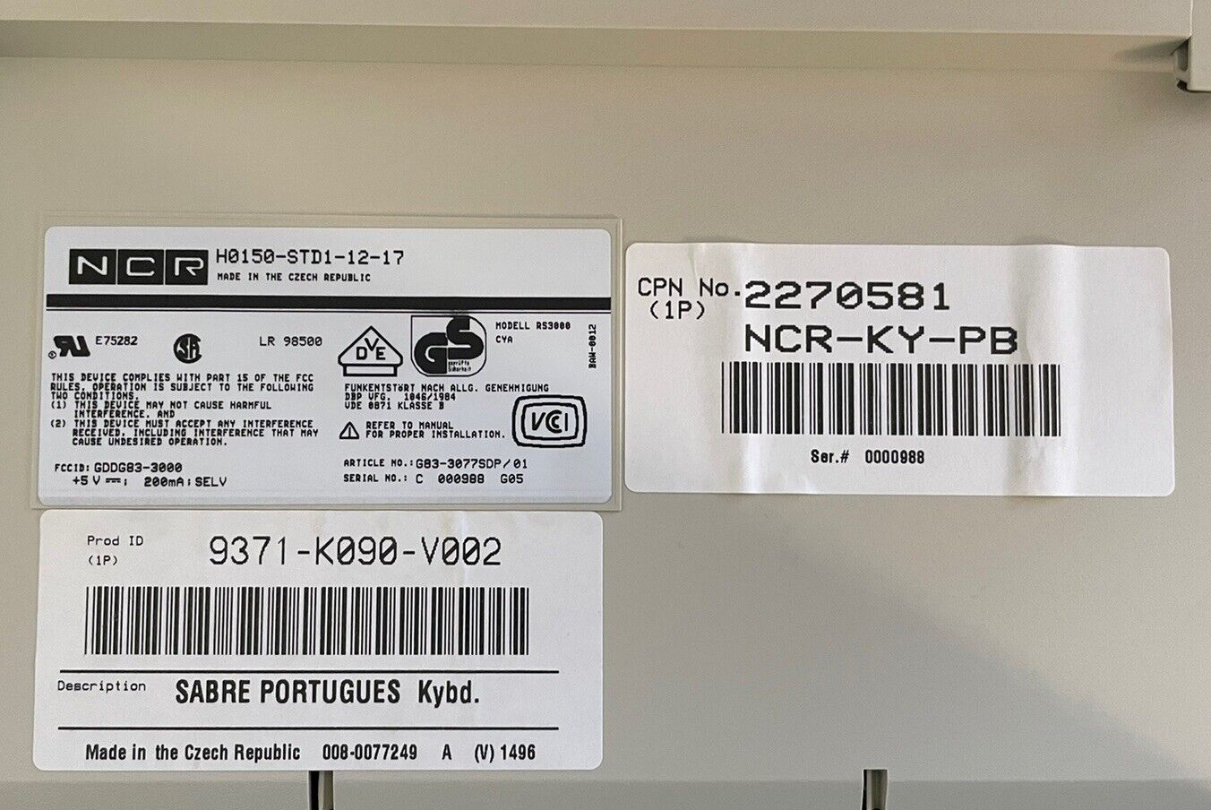 G83-3077 SDP