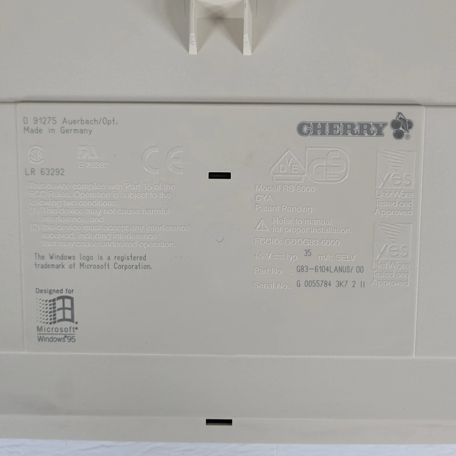 G83-6104 LANUS