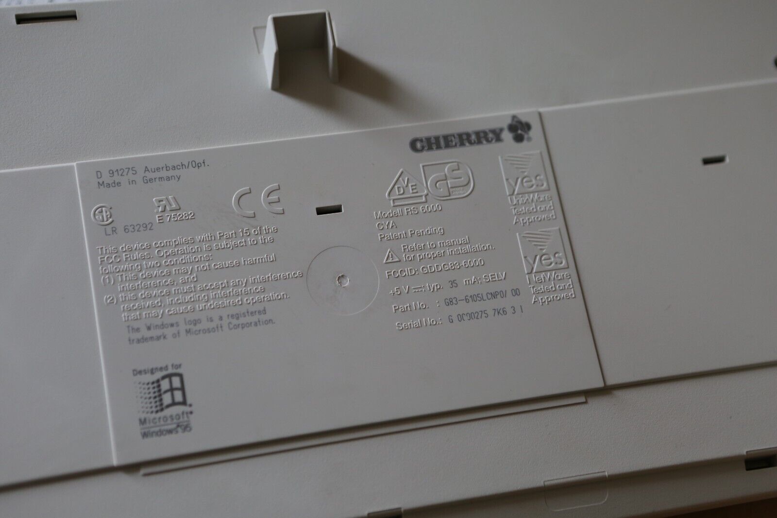 G83-6105 LCNPO