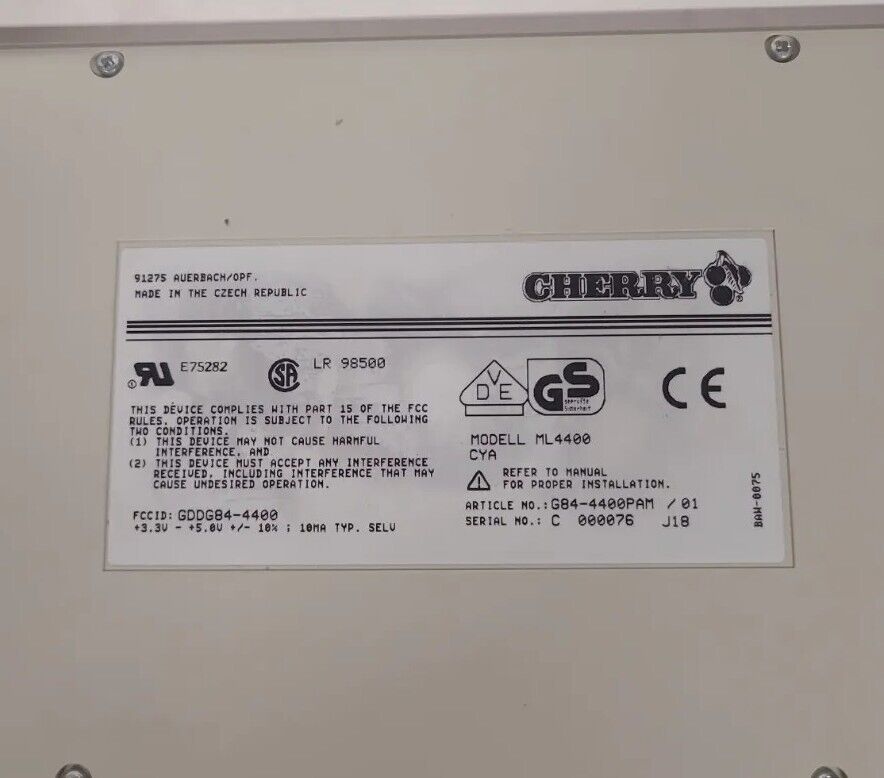 G84-4400 PAM