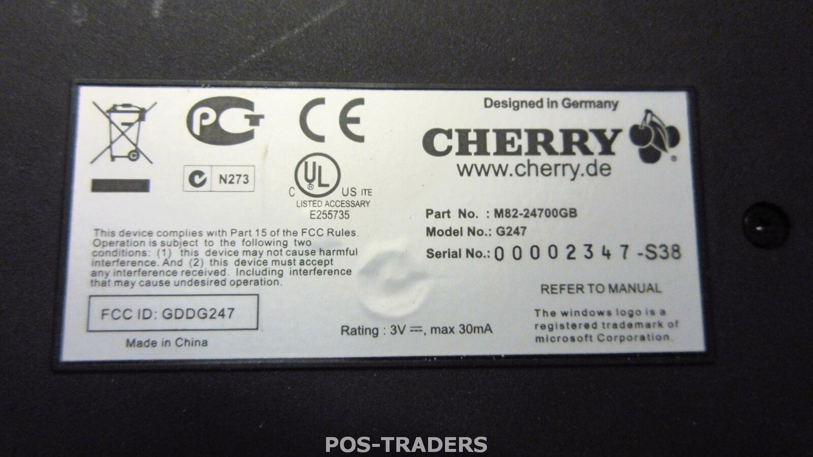 Cherry M82-24700 GB