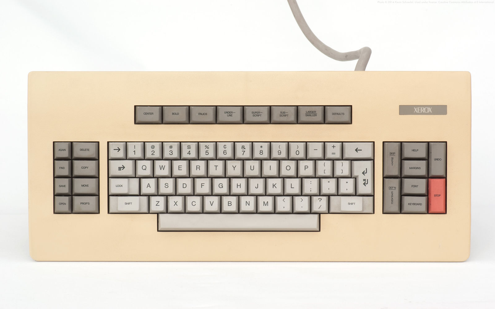 Cherry Xerox Star low-profile keyboard