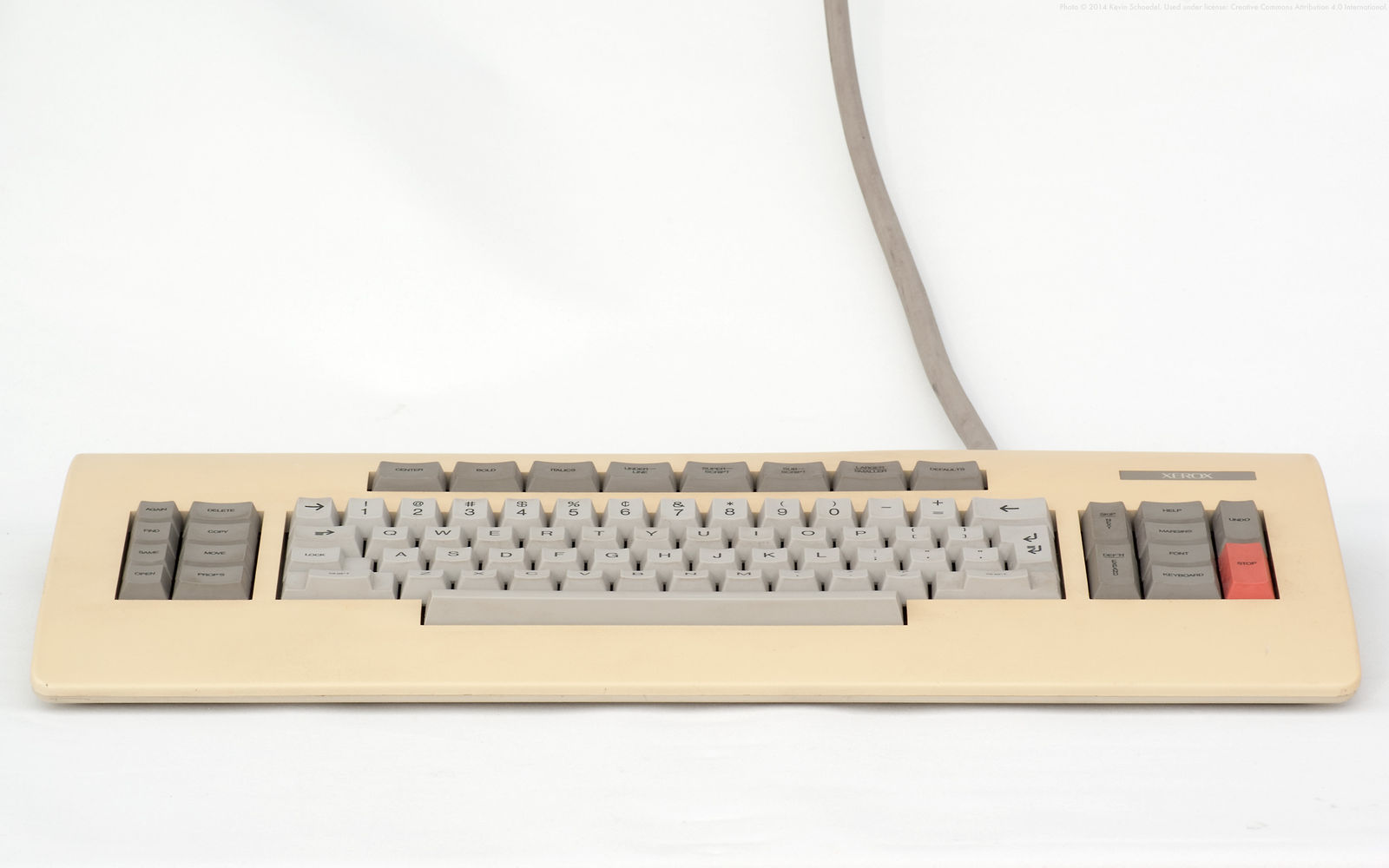 Cherry Xerox Star low-profile keyboard