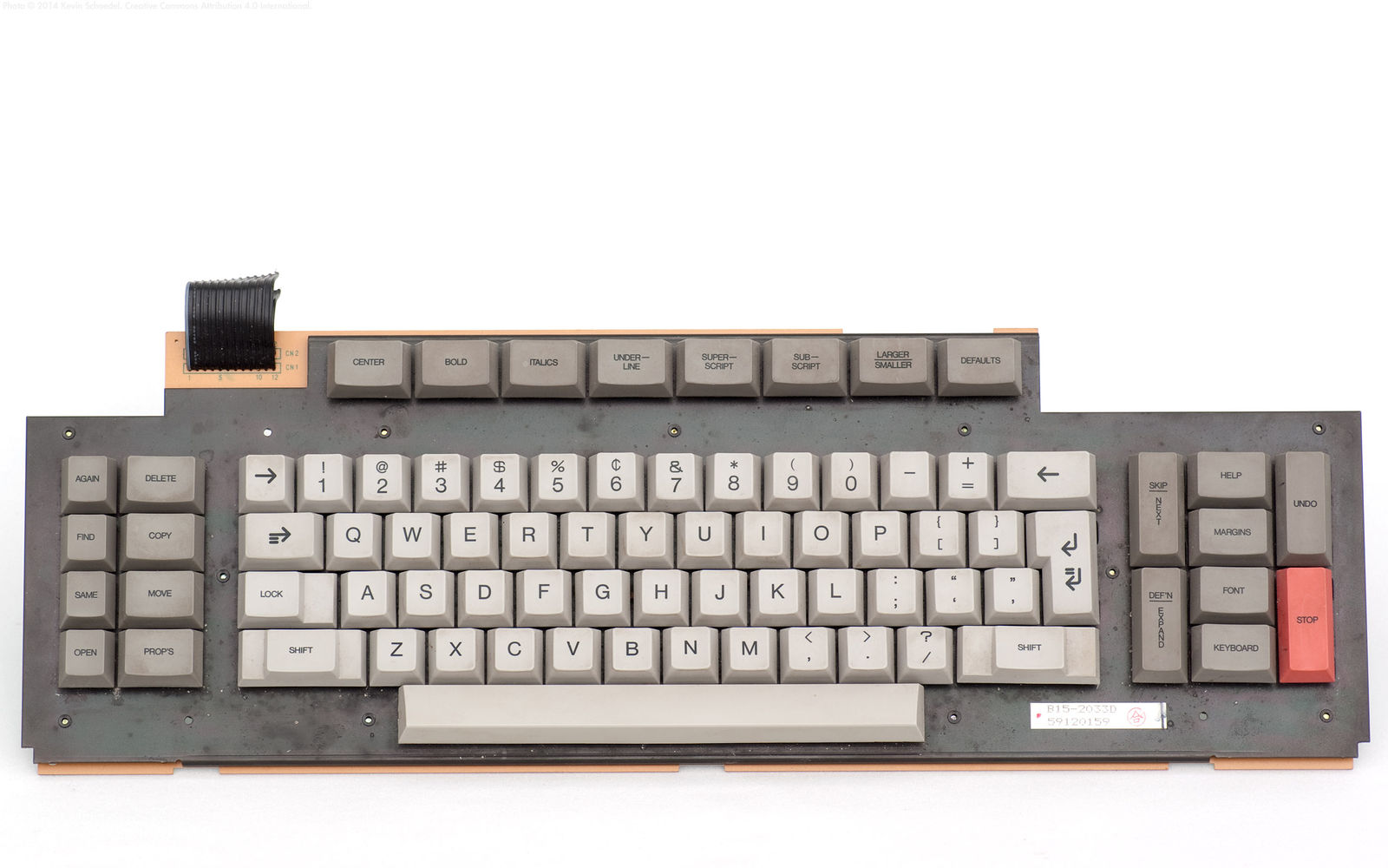 Cherry Xerox Star low-profile keyboard
