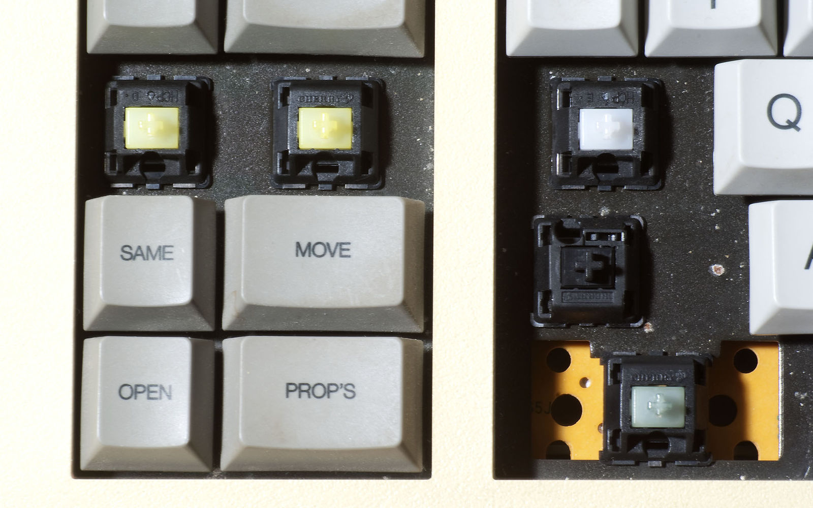 Cherry Xerox Star low-profile keyboard